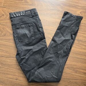 Burton Mens Charcoal Skinny Jeans